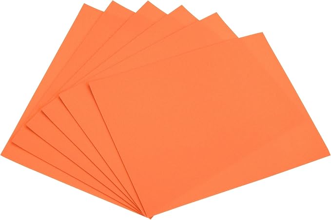 uxcell Orange EVA Foam Sheets 11 x 8 inch 1.7mm Thickness