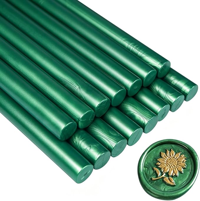 Wax Seal Stick, 15 Pieces Glue Gun Wax Seal Sticks