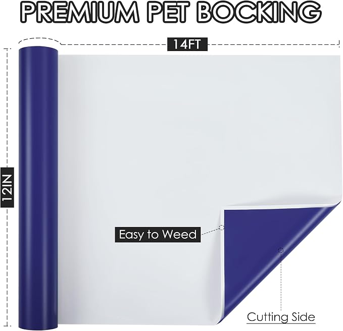 TORC Navy Blue Permanent Vinyl 12" x 14 FT Matte Navy Adhesive Vinyl Roll