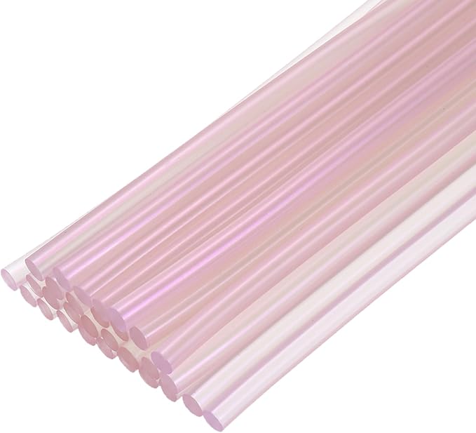 uxcell 30pcs 7mm x 200mm Mini Hot Glue Sticks