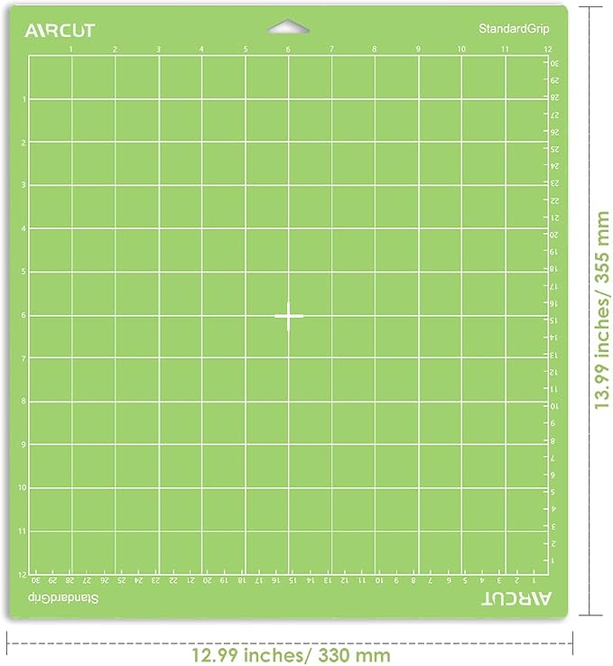 AIRCUT Cutting Mat for Cricut Maker and Explore Series, Variety Sticky Cutting