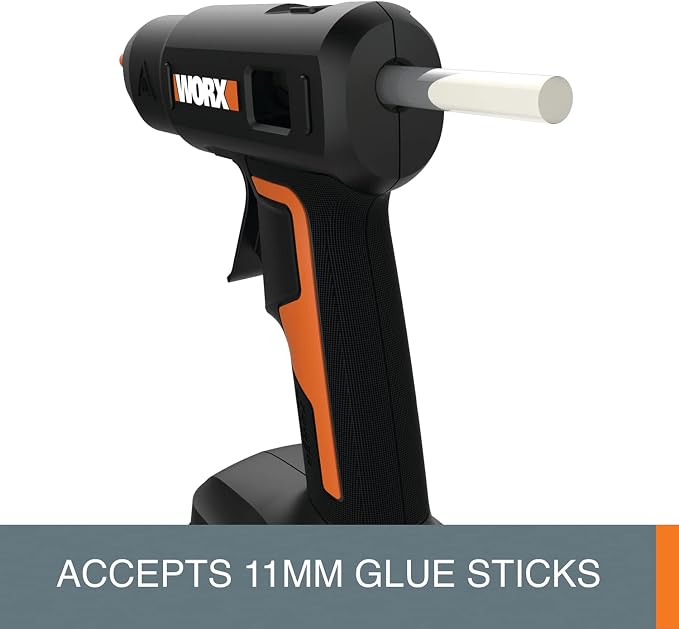 Worx 20V Power Share Full-Size Hot Glue Gun WX045L.9-