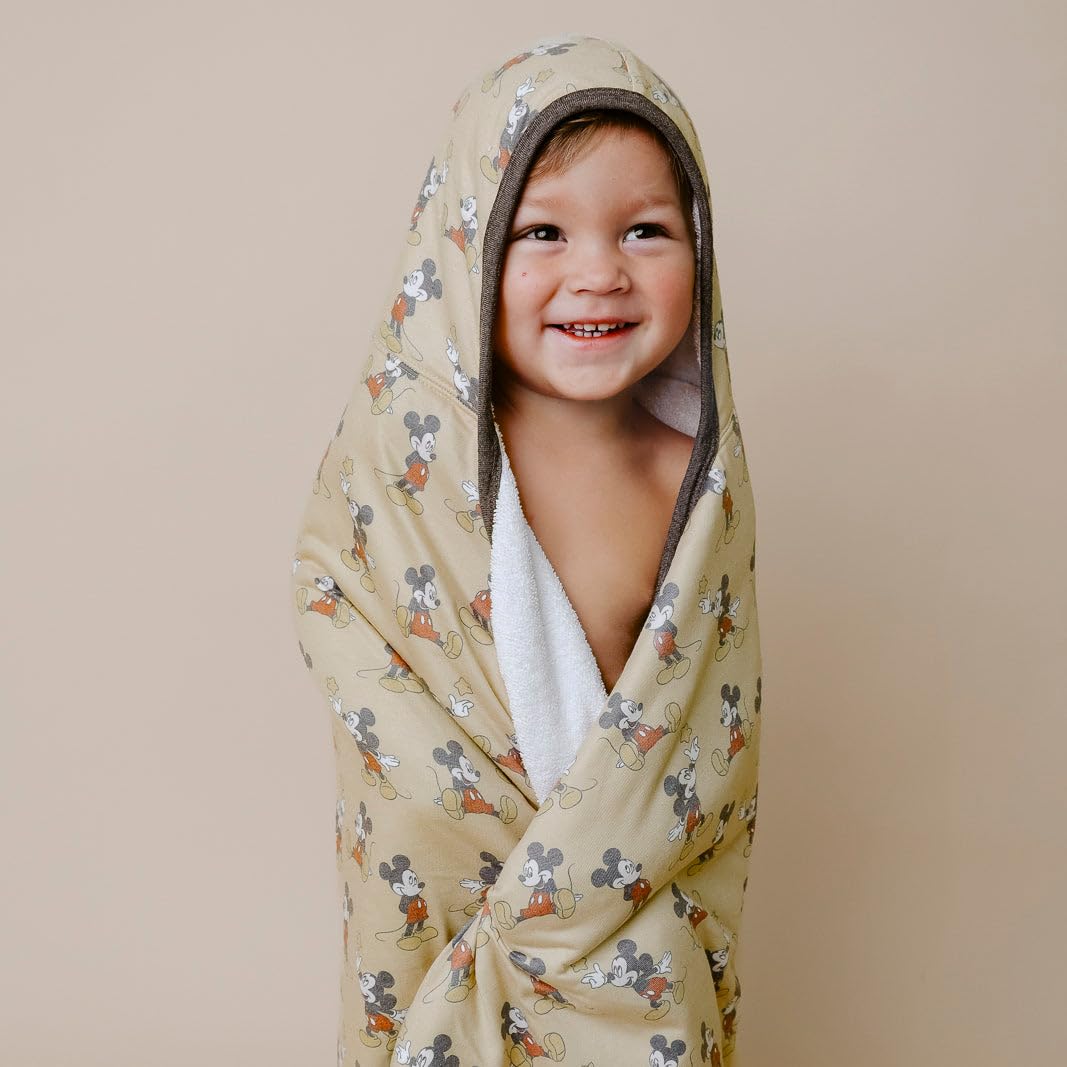 Premium Big Kid Hooded Towel "Mickey Mouse" by Copper Pearl