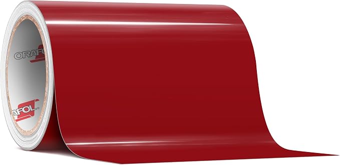 ORACAL 651 Gloss Dark Red Permanent Vinyl Tape Roll – Premium Adhesive Film