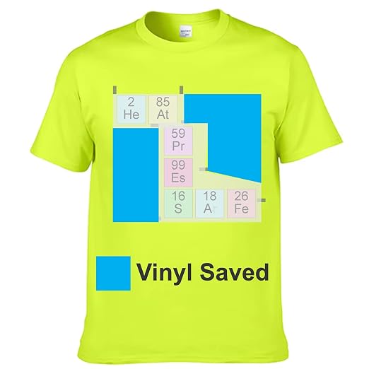 Heat Press Safe T-Shirt Ruler Guide, Neck and Chest Placement