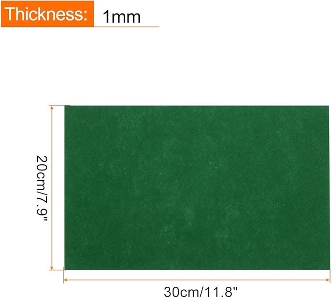 MECCANIXITY Adhesive Felt Sheets, Felt Fabric Crafts Back Adhesive Felt Sheets