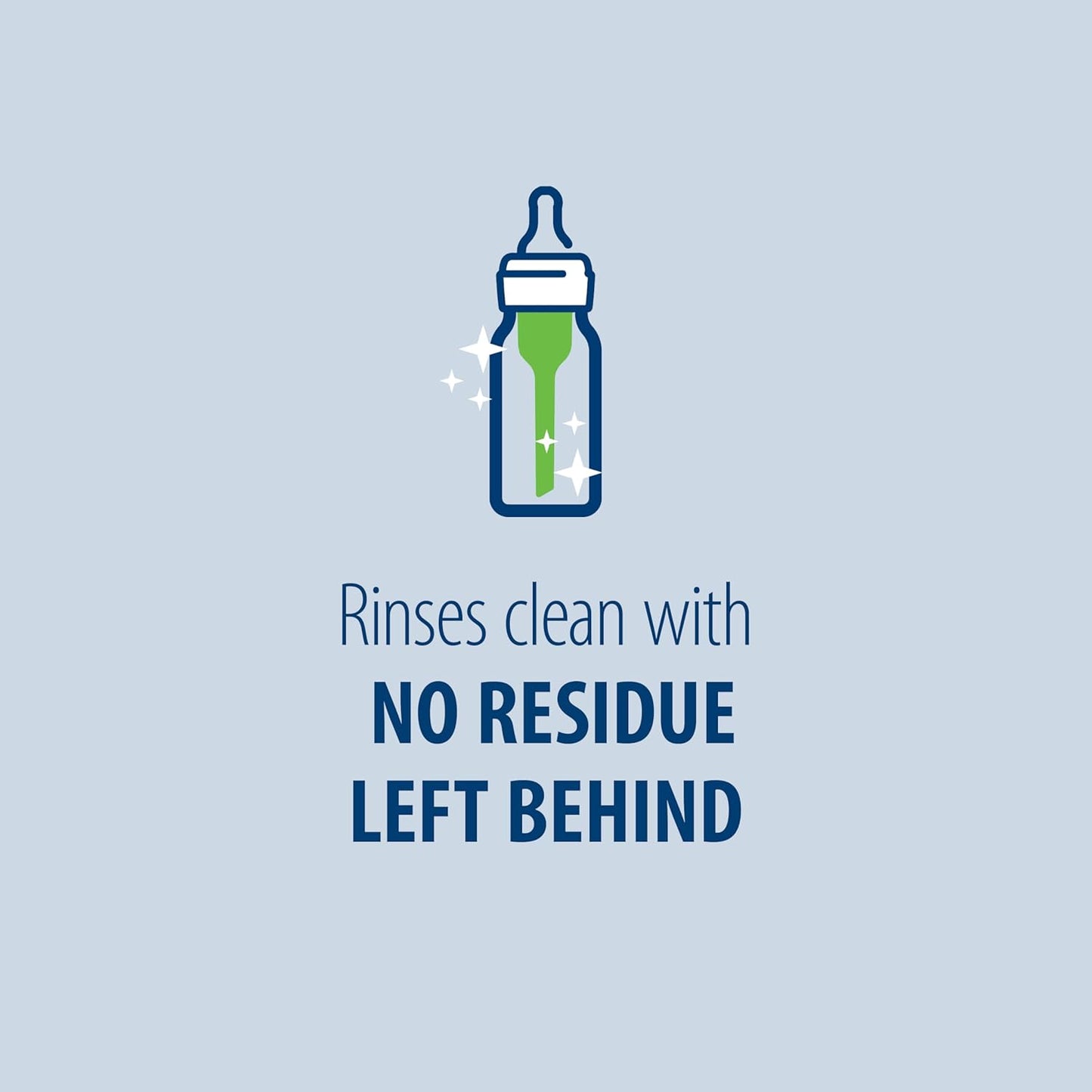 Dr. Brown's Bottle & Dish Soap for Baby Bottles and Baby Accessories, Plant-Derived, Fragrance-Free, 16 fl oz, 2 Pack