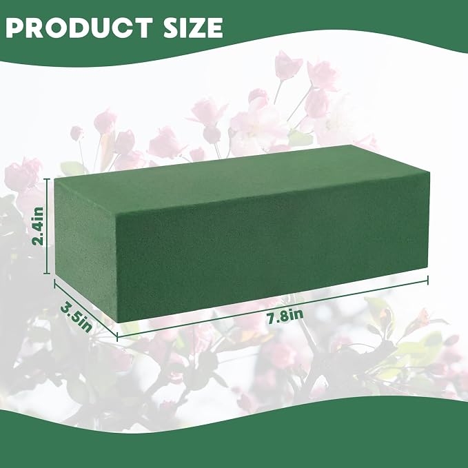 Prashent 6 Pcs Floral Foam Blocks, DIY Craft Supplies