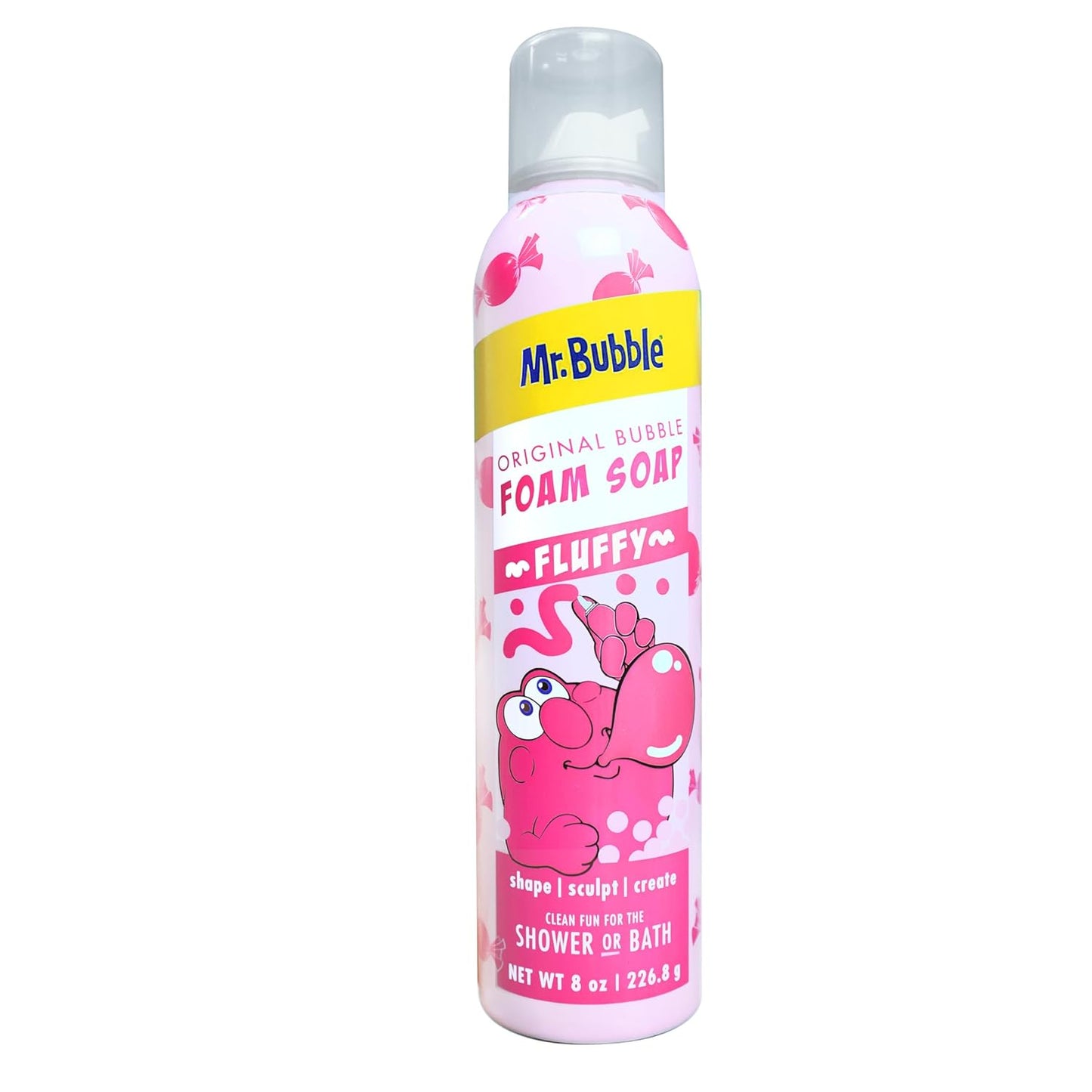 Mr. Bubble Original Foam Soap, Bubblegum Scent, 8 OZ, pack of 6