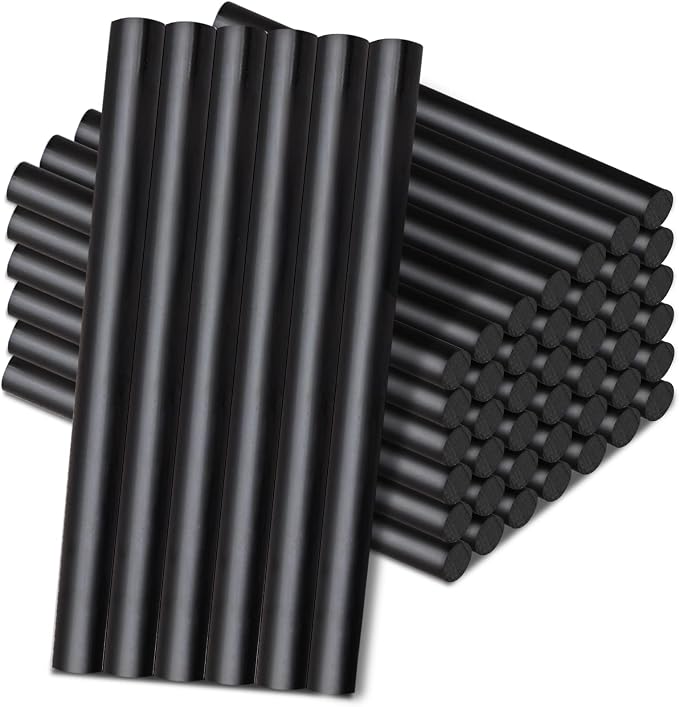 Manarty Black Hot Glue Stick, Adhesive EVA Glue Sticks