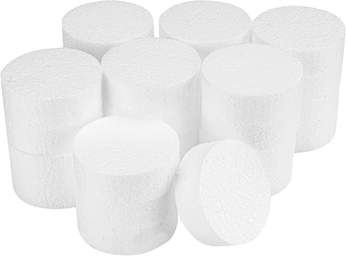 FFchuanhe 3 Inch 28-Pack Foam Circles