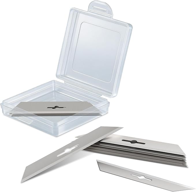 Blades for Straight/Bevel Foam Cutter, 20 Replacement Blades Fits the