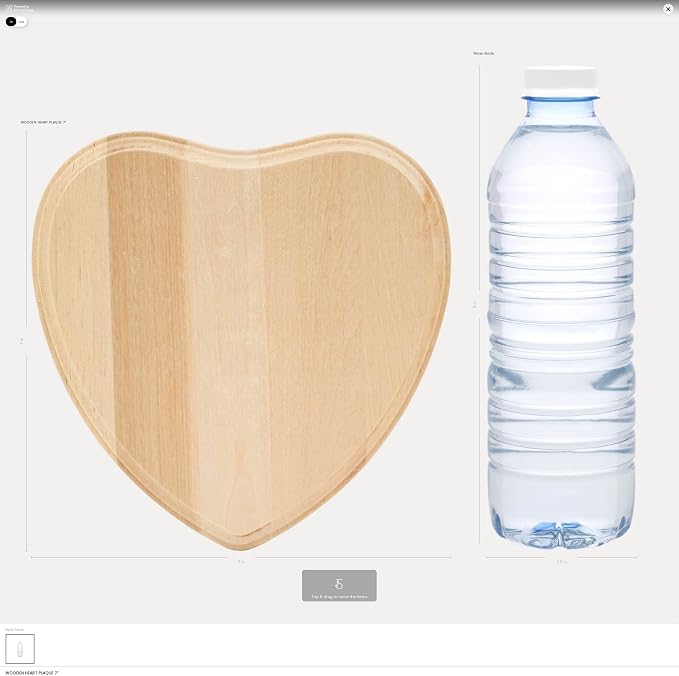 Wooden Hearts 7 inch