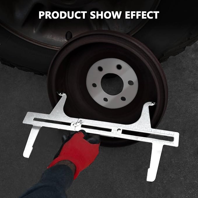 RAMATA Adjusting Brake Shoes and Installing Drum/Brake Resetting Gauge/Brake