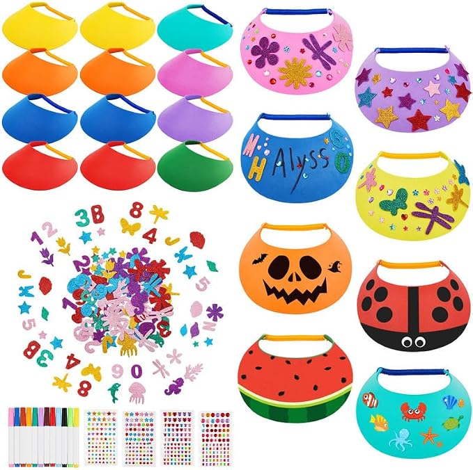 Outus 23 Pcs Assorted Craft Decorations