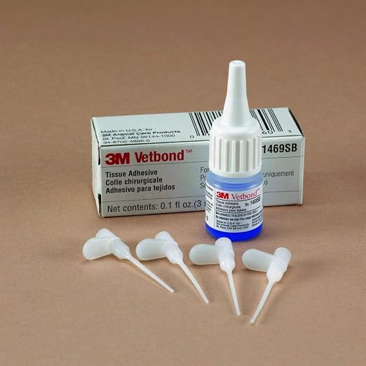 3M Vetbond Tissue Adhesive 0.1 oz – Fast-Acting Veterinary Wound Glue