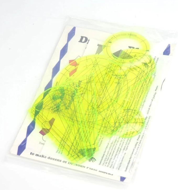 DYNWAVE 10Pcs/Set Regular Plate Template