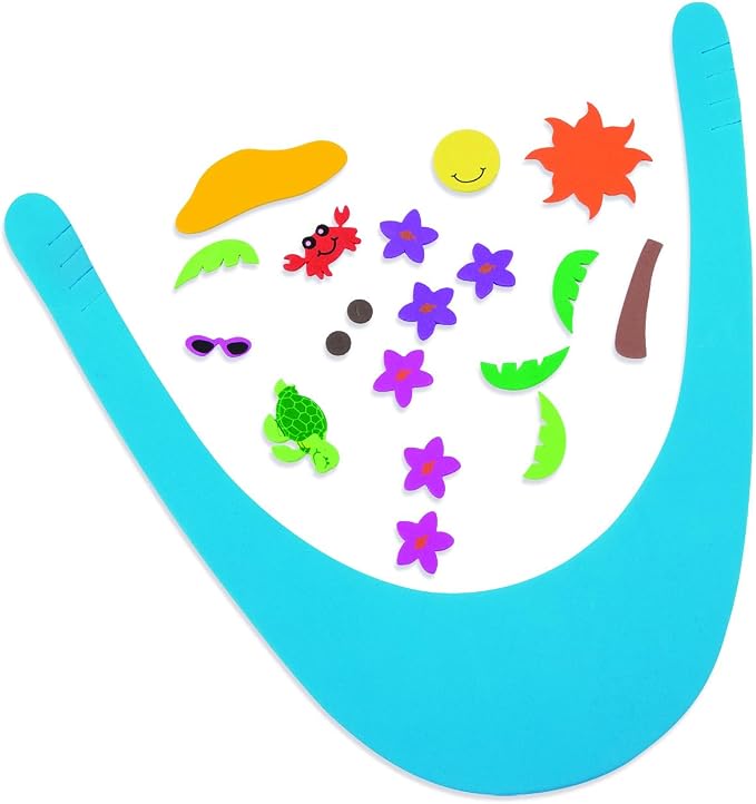 Fun Express Tropical Foam Visor Craft Kit