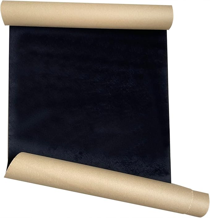 Adhesive Black Velvet Felt Fabric Liner