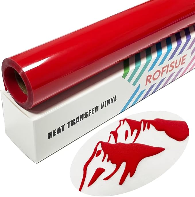 Red Puff 3D Heat Transfer Vinyl, and DIY Crafts