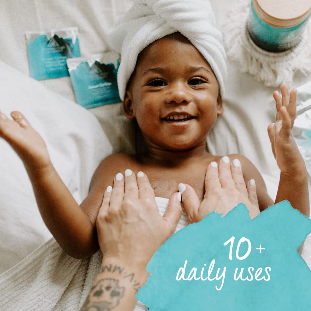 Coconut Oil Wipes For Babies and Children - Oil Moisturizing Wipes for Diaper Rashes, Eczema, Cradle Cap, Infused with Cold-Pressed, Raw Coconut Oil, Conscious Coconut