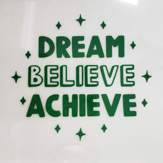 guangyintong Heat Transfer Vinyl Green HTV Rolls, Glossy Surface HTV Vinyl