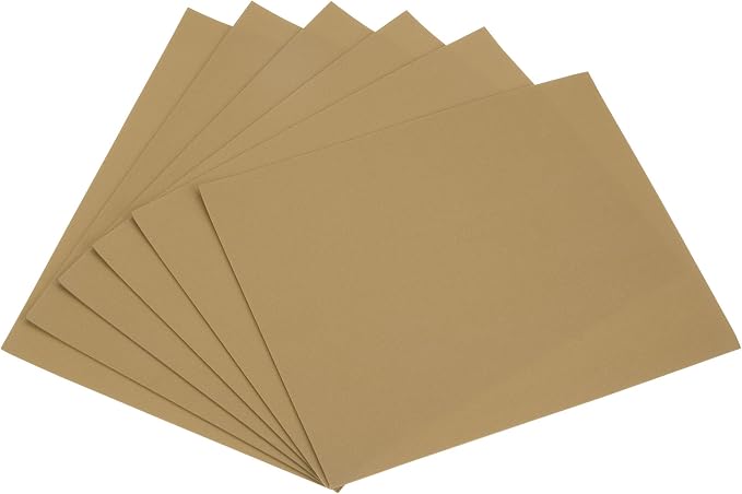 uxcell Light Brown EVA Foam Sheets 11 x 8 inch 1.7mm Thickness