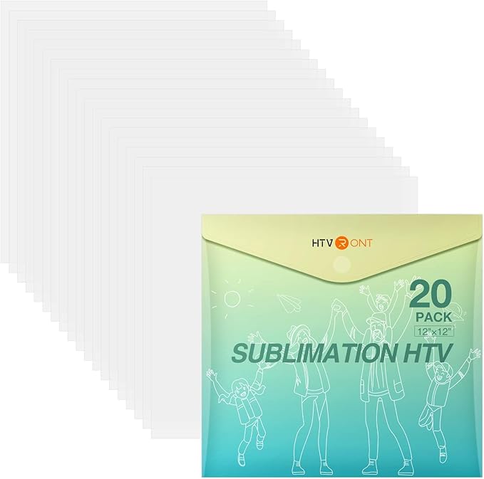 HTVRONT Sublimation HTV Sheets for Cotton Fabric