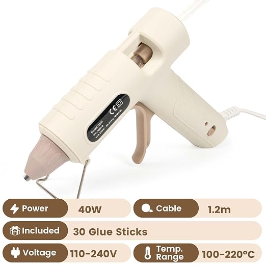 ADHES 0.27" x 4" Hot Melt Glue Gun Sticks 40W