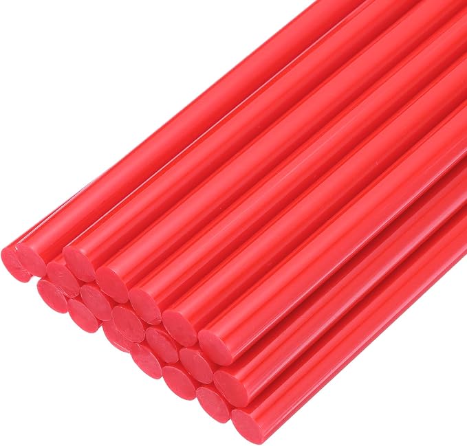 uxcell 20pcs Hot Glue Sticks for Glue Gun 11mm/0.43-inch x 8-inch Mini Hot Melt