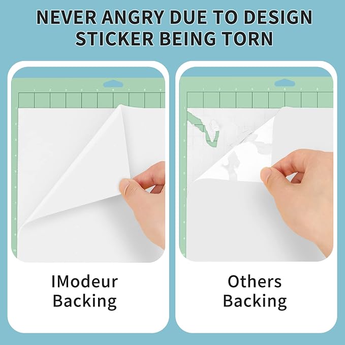 IModeur Permanent Adhesive Backed Vinyl Sheets