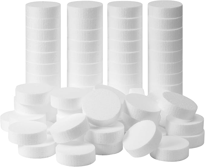 FFchuanhe 3 Inch 80-Pack Foam Circles
