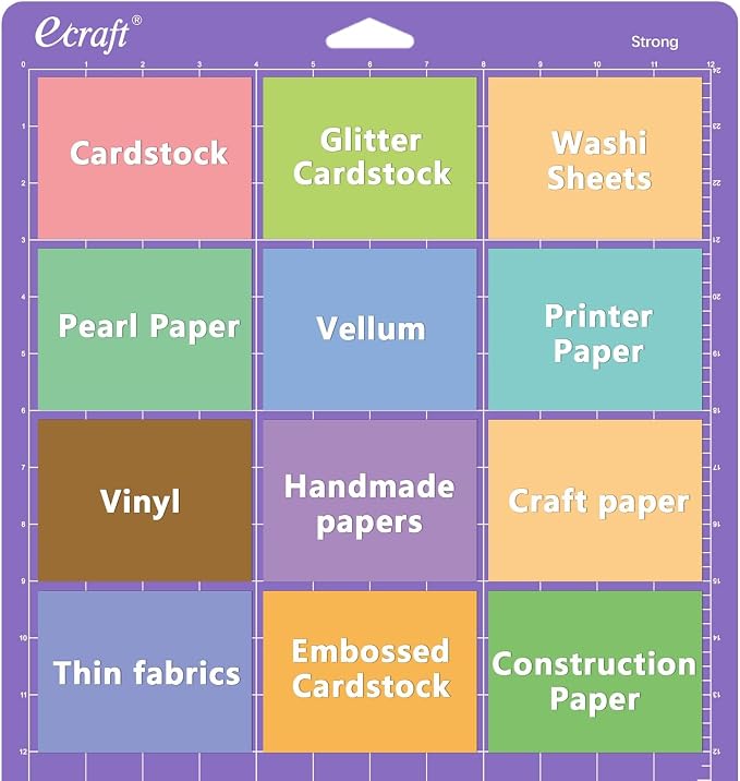 Ecraft 12x24 Cutting Mat 3-Pack Compatible