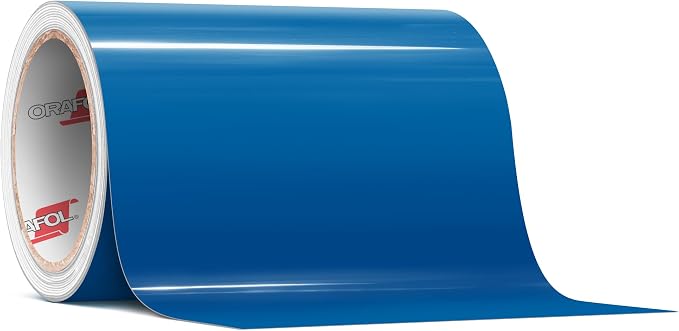 ORACAL 651 Gloss Sky Blue Permanent Vinyl Tape Roll – Premium Adhesive Film