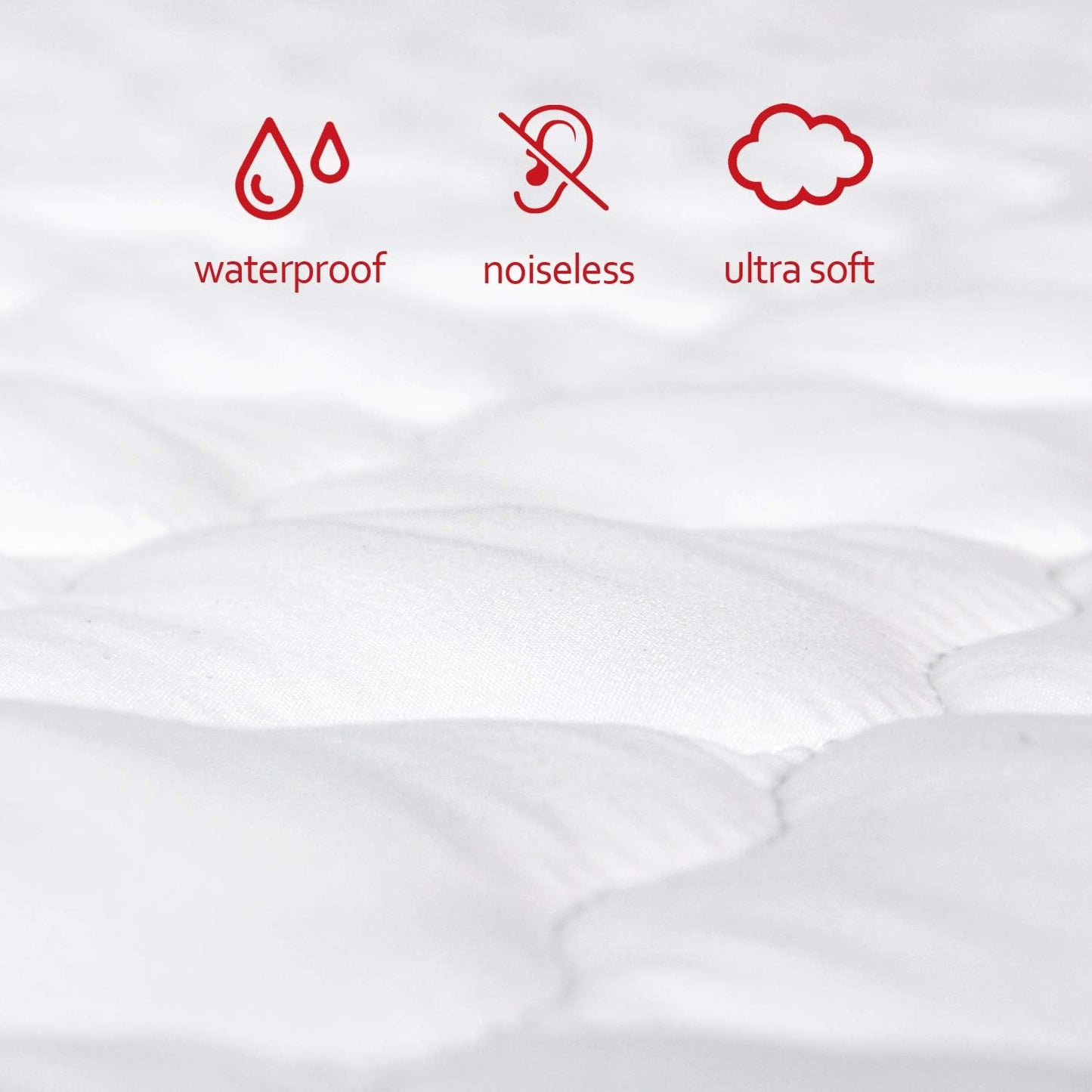 Pack and Play Mattress Pad, Compatible with Baby Trend Nursery Suite EZ-Fold Playard, Pack and Play Mattress Sheets Cover Protector Waterproof Soft Quilted