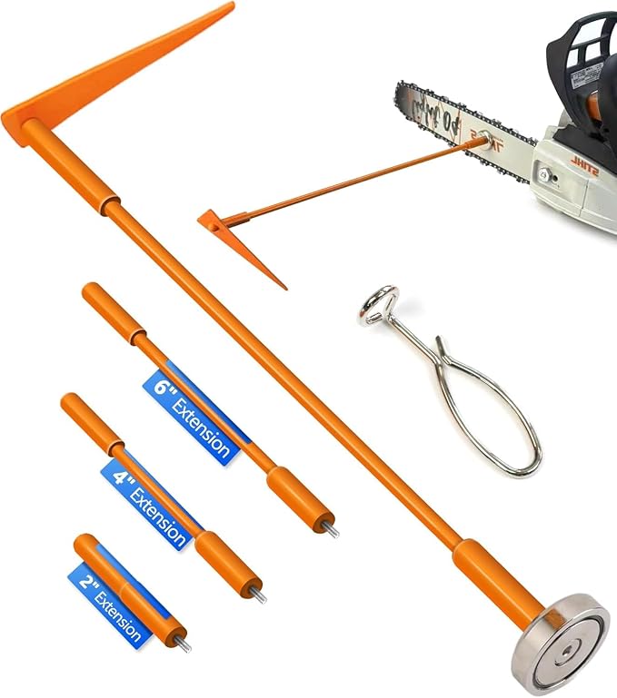 Firewood Measuring Tool, 1 Pack Magnetic Chainsaw Measuring Tool, Fire Wood