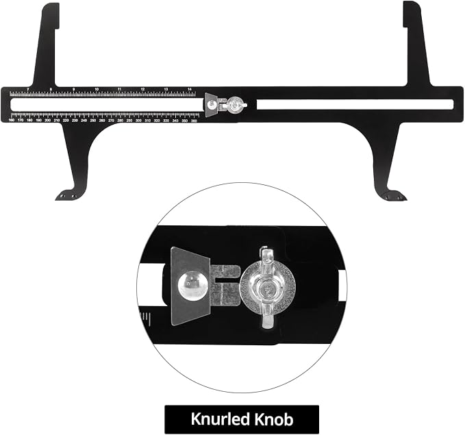 QWORK Brake Measuring Tool 6.5-14.25 Inch