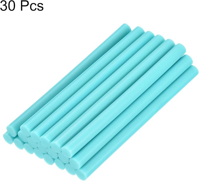 uxcell 30pcs Mini Hot Glue Gun Sticks 4-inch x 0.27-inch High Sticky Small Hot