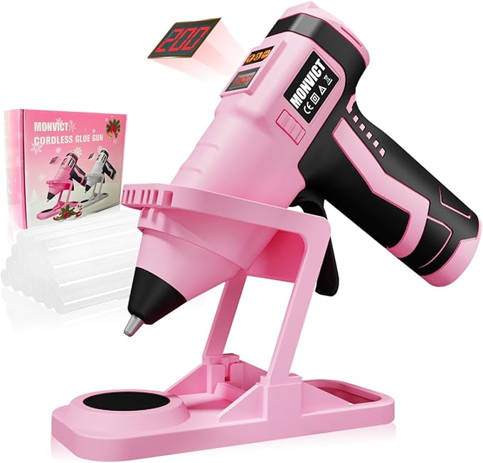 MONVICT Cordless Hot Glue Gun