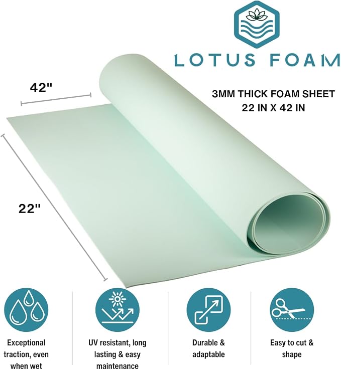 Lotus Foam Large 3mm EVA Foam Sheet