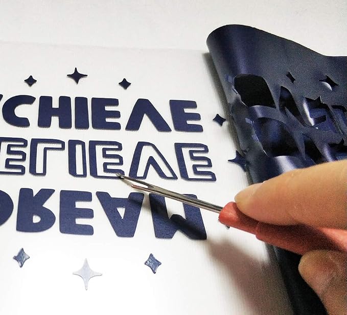 guangyintong Heat Transfer Vinyl Navy Blue HTV Rolls, Glossy Surface HTV Vinyl