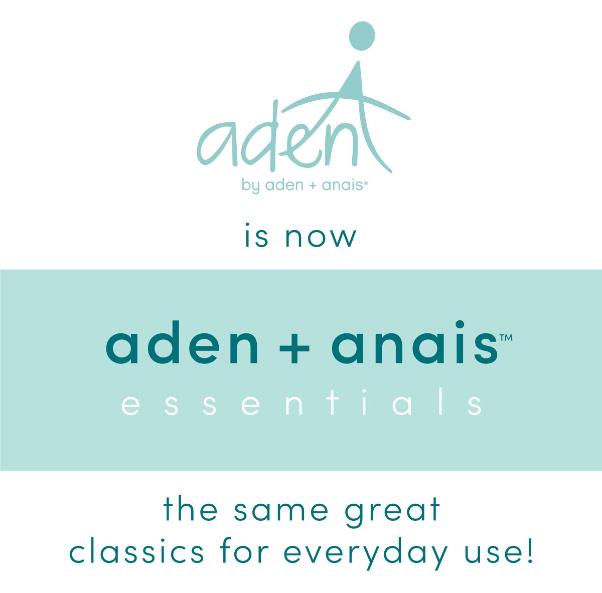 aden + anais Essentials Washcloth 3-Pack, Super Soft 100% Cotton Muslin, Gentle on Skin, 3 Absorbent 11x11 Layers, Softer with Every Use, Perfect for Babies, Infants, Toddlers, Damsel