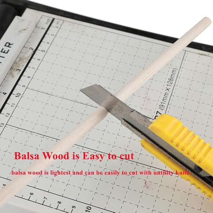 1/2 x 12 Inch Round Wood Dowel Rods Wood Sticks Wooden Dowel Rods Unfinished
