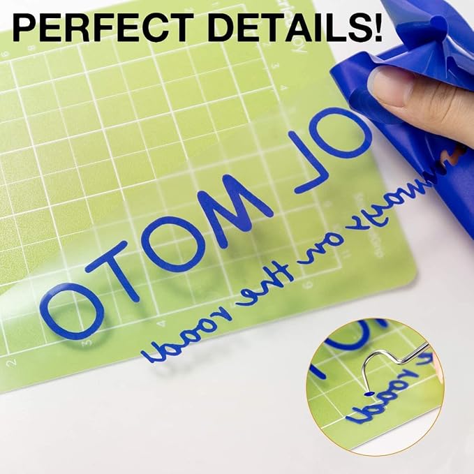 HTVRONT Heat Transfer Vinyl Blue HTV Rolls, HTV Vinyl