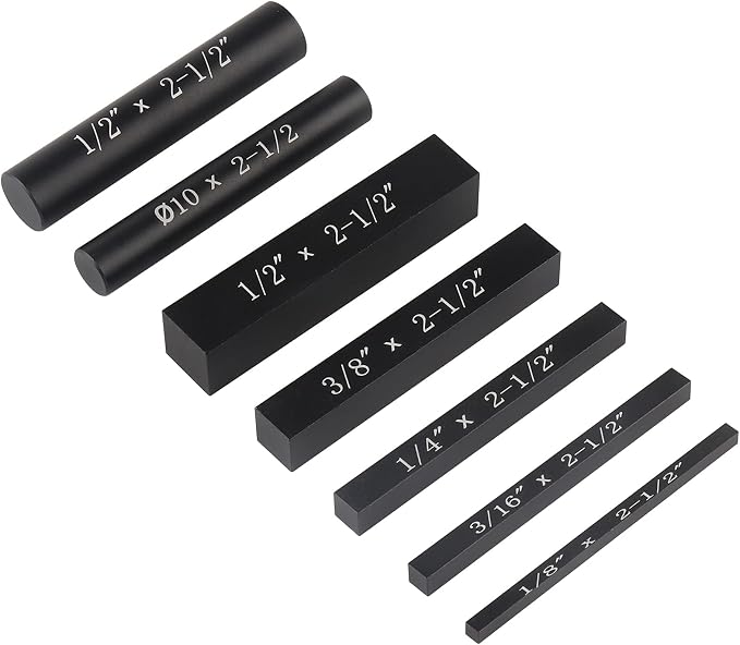 EANOSIC Setup Blocks Height Gauge Set, Bars Include Laser Engraved Size Markings