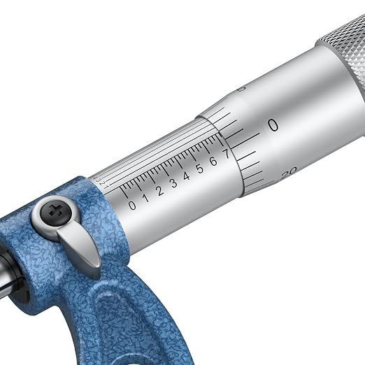 HDLNKAK Outside Micrometer Set, 0-3" Machinist Micrometer, 0.0001" Graduation