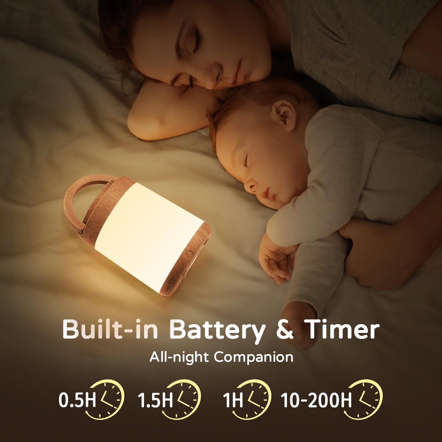 One Fire Egg Light for Nursery, 10 Colors Dimmable Baby Night Lights for Nursery,1800mAh Rechargeable Lamp for Kids Lamp,Remote+Timer Kids Night Light Lamp,Portable Night Light for Baby Light