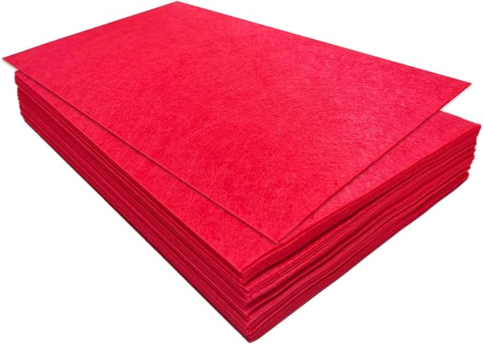 Jtnohx Stiff Felt Sheets, Craft Felt Square