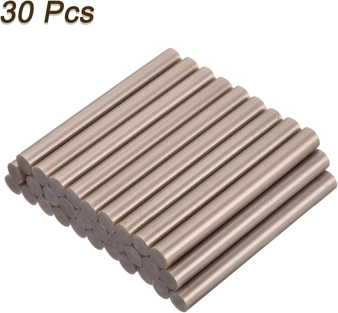 uxcell 30pcs Mini Hot Glue Gun Sticks 4-inch x 0.43-inch High Sticky Large Hot