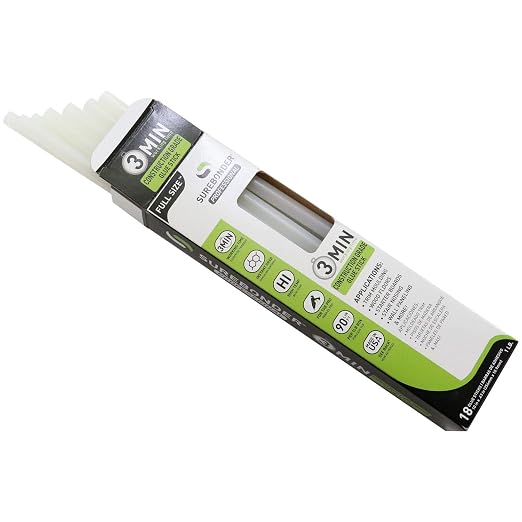 Surebonder Construction Professional Grade Adhesive Hot Melt Glue Sticks